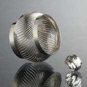 Image of Double Curve Compression Bangle
