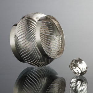 Image of Double Curve Compression Bangle