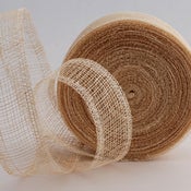 Image of Manila Mesh Ribbon/Natural, 1.5" wide, per 5 yards
