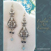 Image of English Air Swarovski Earrings