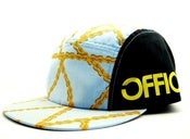 Image of OFFICIAL 5-Panel Cap (baby blue chain)