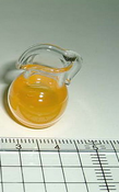 Image of Miniature Glass Pitcher With Orange Juice