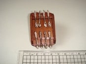 Image of Miniature Spoon Rack with Spoons