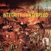 Image of Hatebreed/Integrity split 7" & CD deals $11 GREEN VINYL