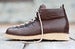 Image of FNG x Fracap M120 ‘Classics’ Boot - Brown (Red & Rope laces)