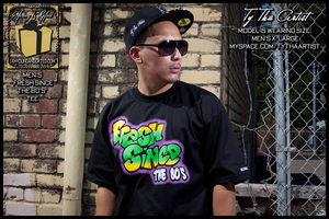 Image of "FRESH SINCE THE 80s" Mens Tee (Black)