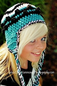 Image of Knotty Earflap Beanie