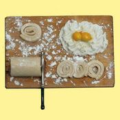 Image of Miniature Bread Board/Pastry Making