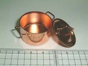 Image of Miniature Copper Pot with Lid