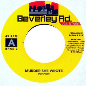 Image of Beverley Road Allstars - "Murder She Wrote / Don Dada" 7"