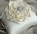 Image of Creme de la Creme Fleur Ring Pillow