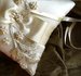 Image of Creme de la Creme Leaf Ring Pillow