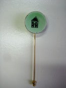 Image of House saucer hat/lapel pin