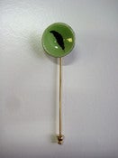 Image of Thick Feather hat/lapel pin