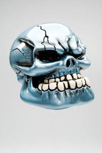 Image of Punchy Skull - Electric Blue