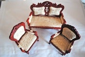 Image of Miniature Victorian Chaise Lounge Set