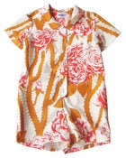Image of Rose Print Jump Suit 