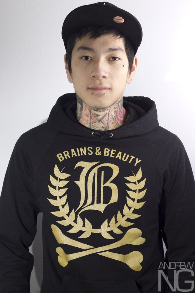 Brains & Beauty - Crossbones Hoodie Brains & Beauty - Crossbones Hoodie