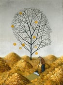 Image of "Raking" 8 x 10
