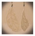 Image of Delicate Feathers White earrings 