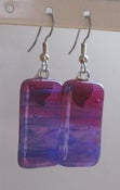Image of Art Glass Earrings-  SOLD