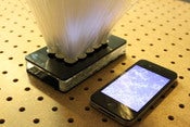 Image of iPhone Fiber Optics Lamp
