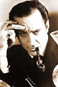 Image of Sherlock Holmes: 10 6x4 Photo Prints - Basil Rathbone
