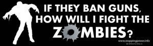 Image of If they ban guns -- Bumper Sticker