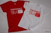 Image of "Emergency Bra Under Here" Tshirt