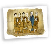 Image of Staff Photo (Principal Skeleton)- print