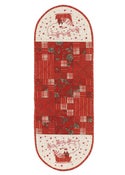 Image of Santa's On His Way Tablerunner