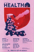 Image of HEALTH - 2011 Tour Poster
