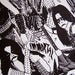 Image of LIMITED CORPSE PAINT CREATURES SCREENPRINT