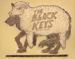 Image of The Black Keys Fillmore CO 2010