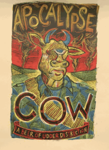 Image of Apocalypse Cow poster 3 Floyds