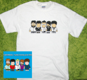 Image of White T & Album Pack 1 [BADGE & STICKER FREE!!]