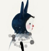 Image of Lapin de Lune (10x8 version)
