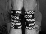 Image of "WWDDD" wristband