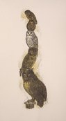 Image of 5 owl totem