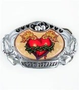 Image of True Love Heart Breaker Buckle