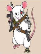 Image of Cyborg Mice Art Print