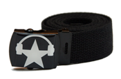 Image of CAVATA logo belt (BLACK)