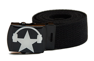 Image of CAVATA logo belt (BLACK)