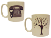 Image of 'Tree' and 'Phone' Mugs
