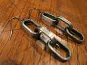 Image of Chunky Chain Earrings