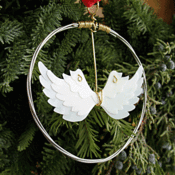 Image of Beat of Angel Wings Ornament