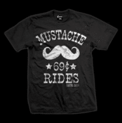 Image of Mustache Ride 69¢ T-Shirt