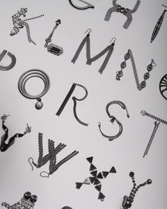 Image of Earring poster - Hjärta Smärta