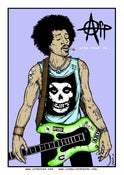 Image of Afro-Punk Limited Edition Poster by Jermaine Rogers - Jimi Hendrix