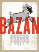 Image of Bazan: 2010 Tour Poster